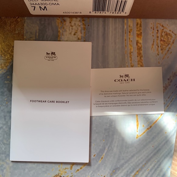 Coach • Lexey Cobalt Snakeskin Heels - Picture 7 of 8